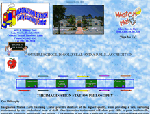 Tablet Screenshot of imaginationstationelc.com